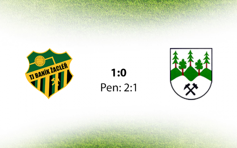Baník Žacléř - Strážné 0:0 - penalty. 2:1
