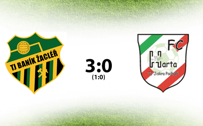 Baník Žacléř - Podhůří 3 : 0