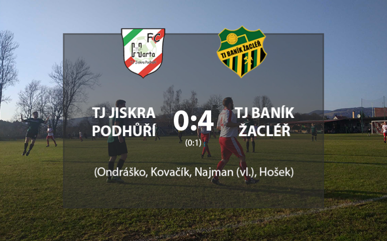 Podhůří - Baník 0:4
