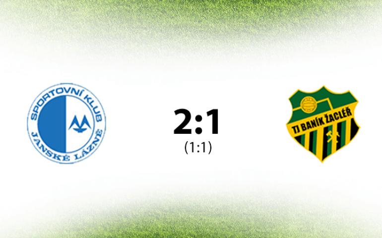 Janské Lázně - TJ Baník Žacléř A 2:1